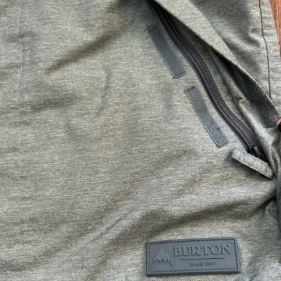 Burton “Dhaka” Men's Hooded Gray Snow Jacket, Size Small - Picture 9 of 15